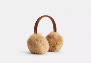 Női COACH® Shearling Earmuffs Kalap Barna | HUCTS641