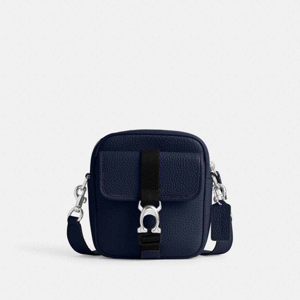 Férfi COACH® Beck Crossbody Crossbody Táska Mélykék | HUYXS209