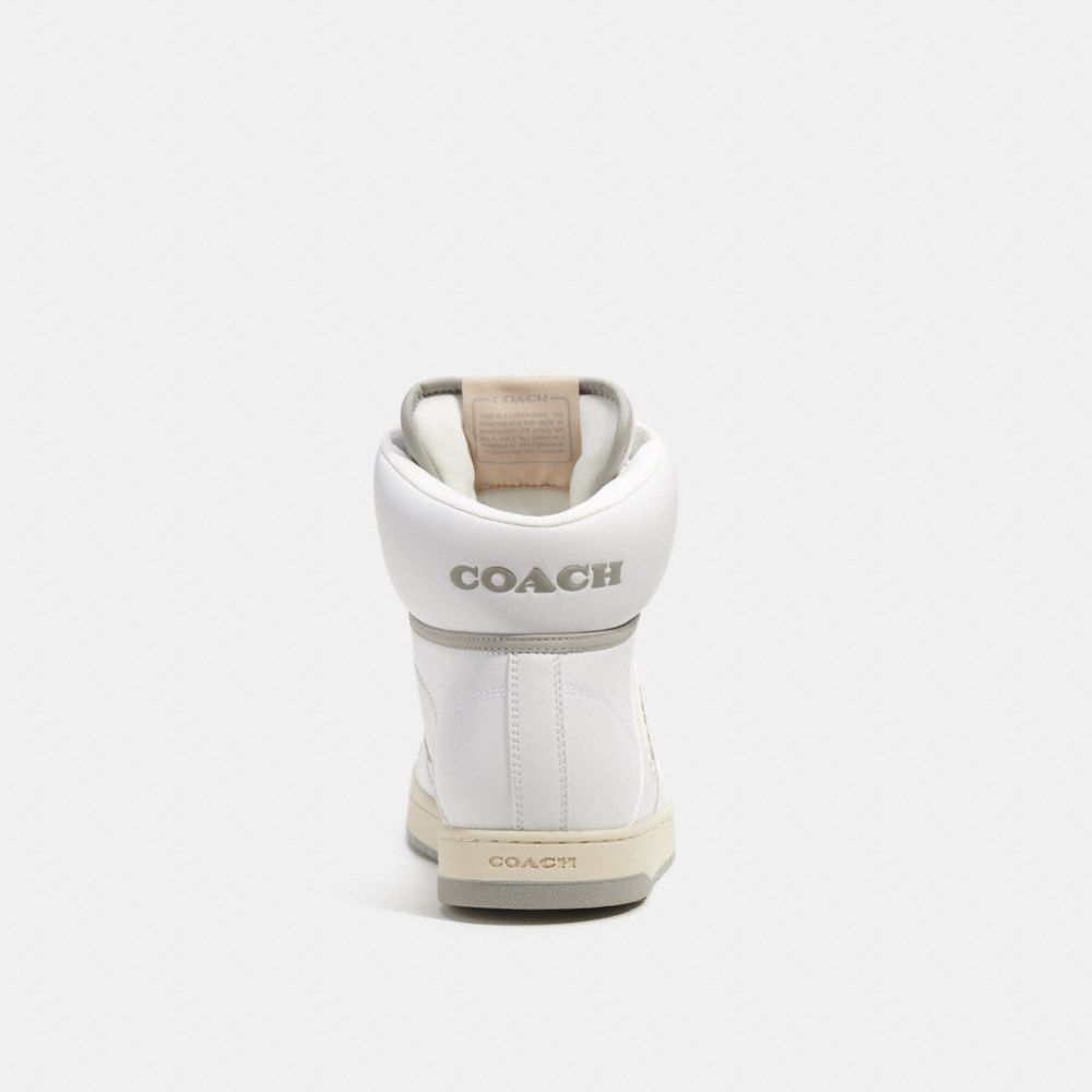 Férfi COACH® C202 High Top Sportcipő Fehér | HUVRD129