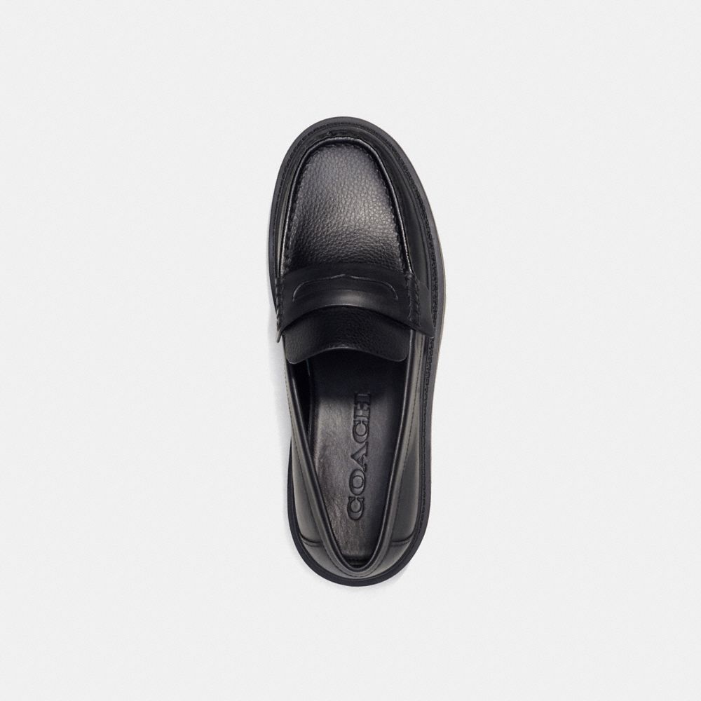 Férfi COACH® Cooper Loafer Fekete | HUSGC111