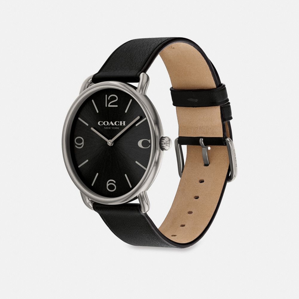 Férfi COACH® Elliot, 41 Mm Óra Fekete | HUCTI286