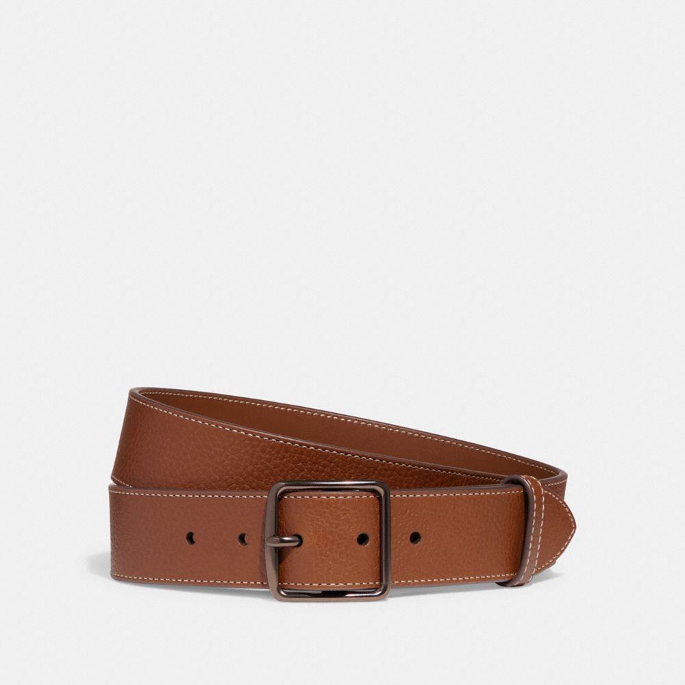 Férfi COACH® Harness Buckle, 38 Mm Öv Barna | HUUHU262