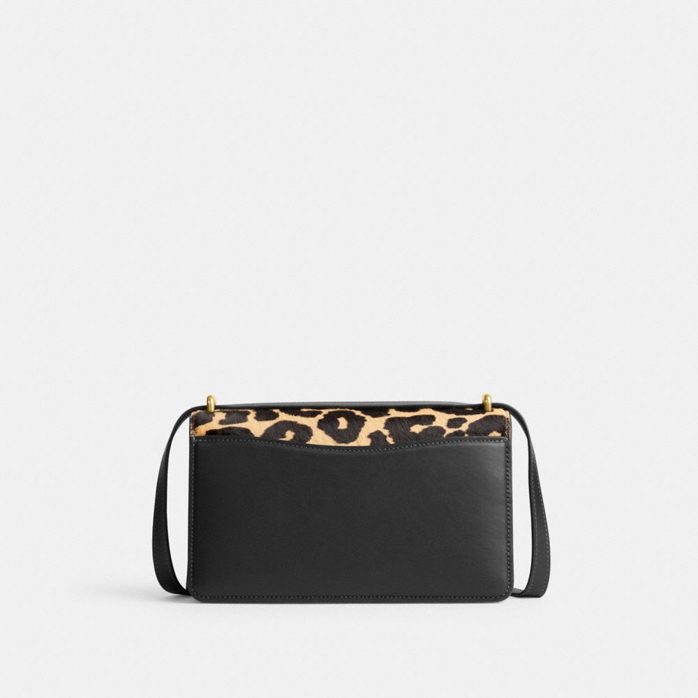 Női COACH® Bandit In Haircalf With Leopard Print Válltáska Leopárd | HUXYF859