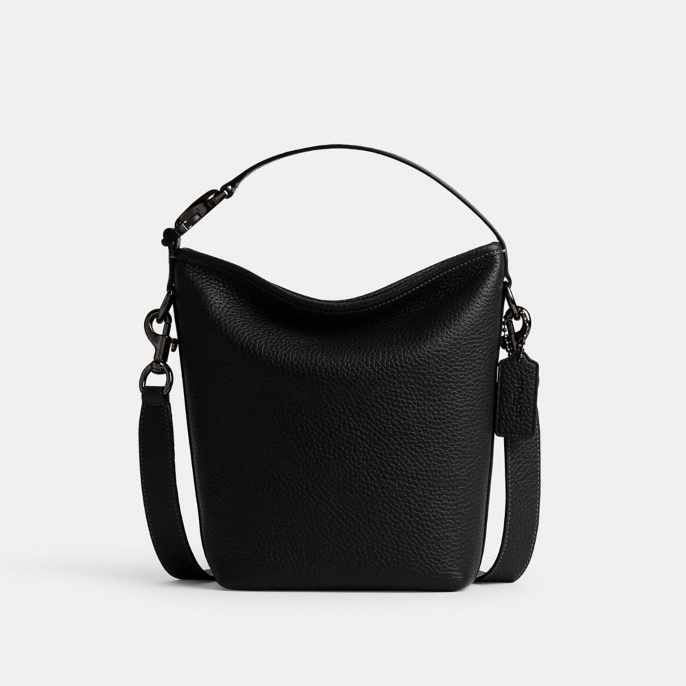 Női COACH® Beck Duffle Crossbody Táska Fekete | HUPJW766