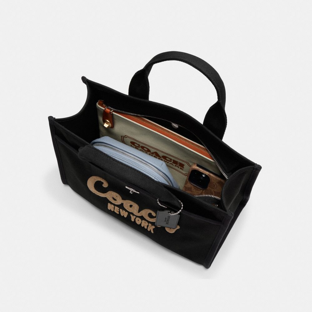 Női COACH® Cargo Tote Titán Kék | HUGSK917