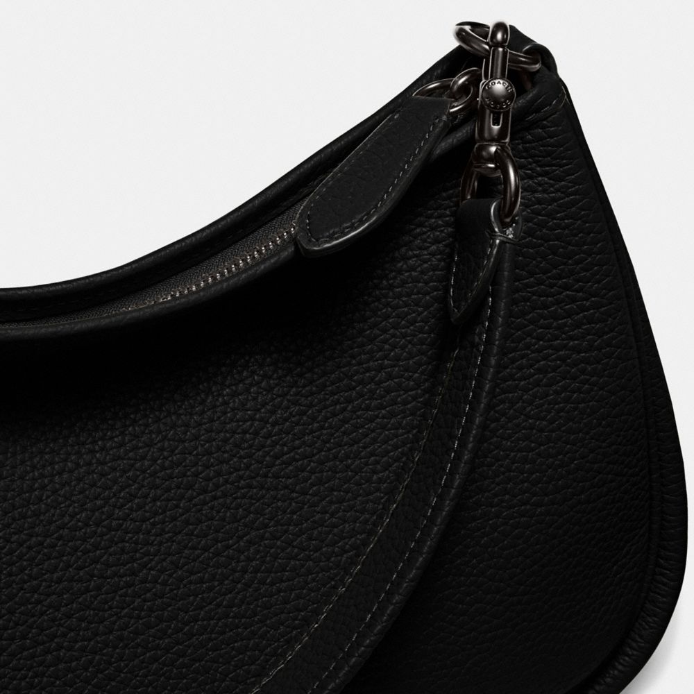 Női COACH® Cary Crossbody Táska Kék Szürke Fekete | HUOKE767