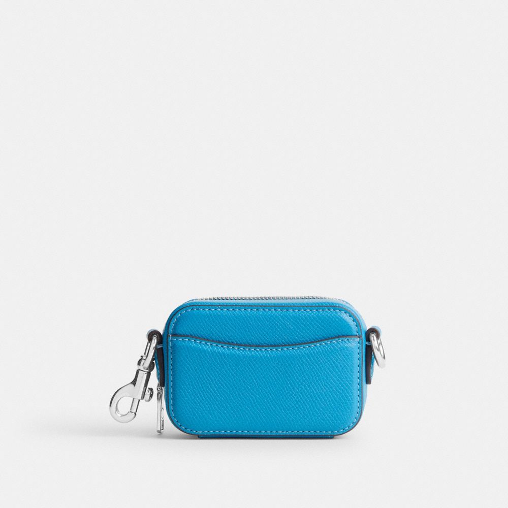 Női COACH® Crossbody Pouch Crossbody Táska Kék | HUYXJ781