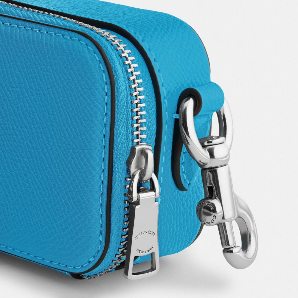 Női COACH® Crossbody Pouch Crossbody Táska Kék | HUYXJ781