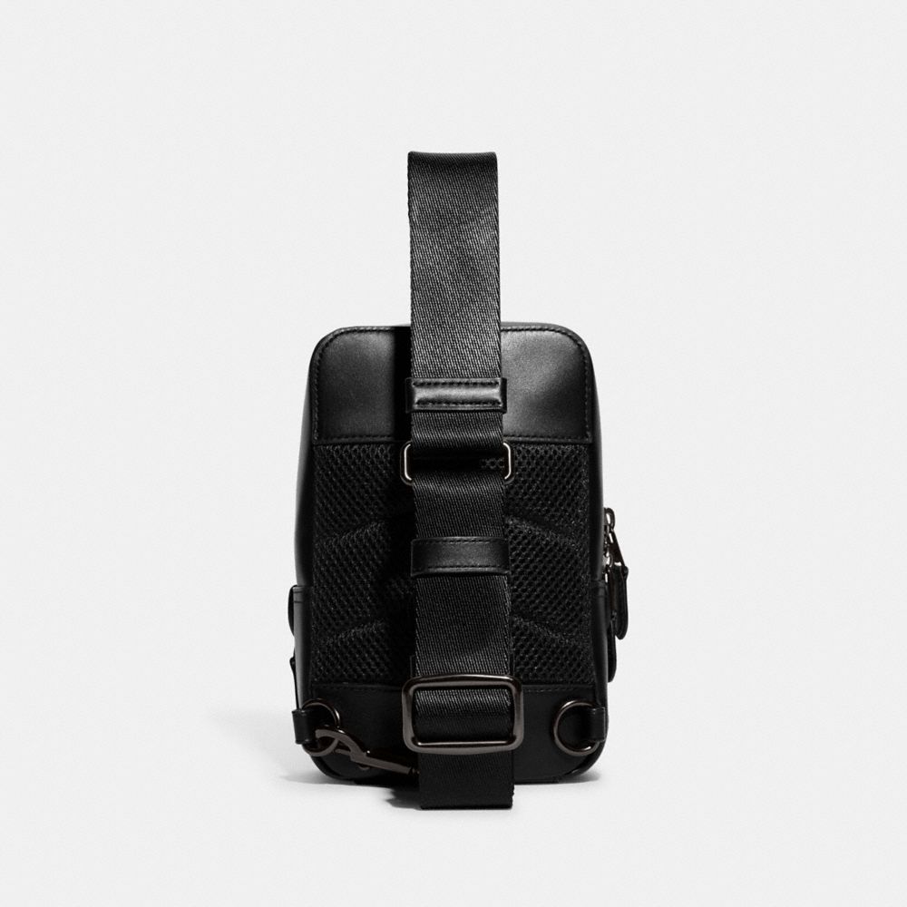 Női COACH® Gotham Sling Pack 13 In Signature Canvas Kézitáska Szürke | HUYXG833