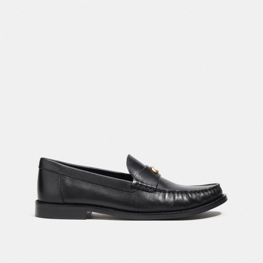 Női COACH® Jolene Loafer Fekete | HUBER336