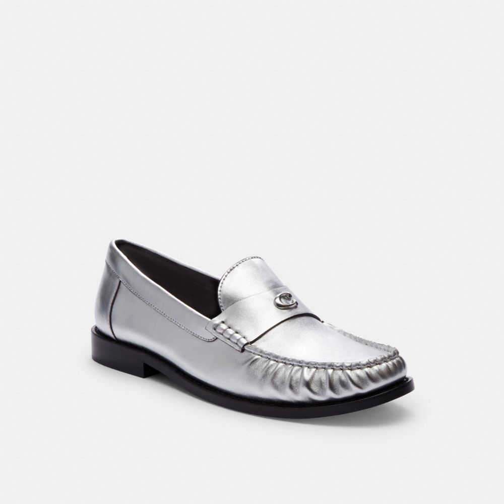 Női COACH® Jolene Loafer Titán | HUVRT337