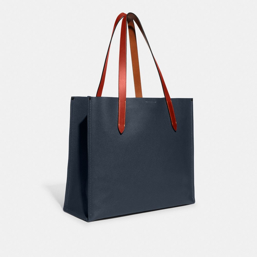 Női COACH® Relay Tote Kék | HUILD939