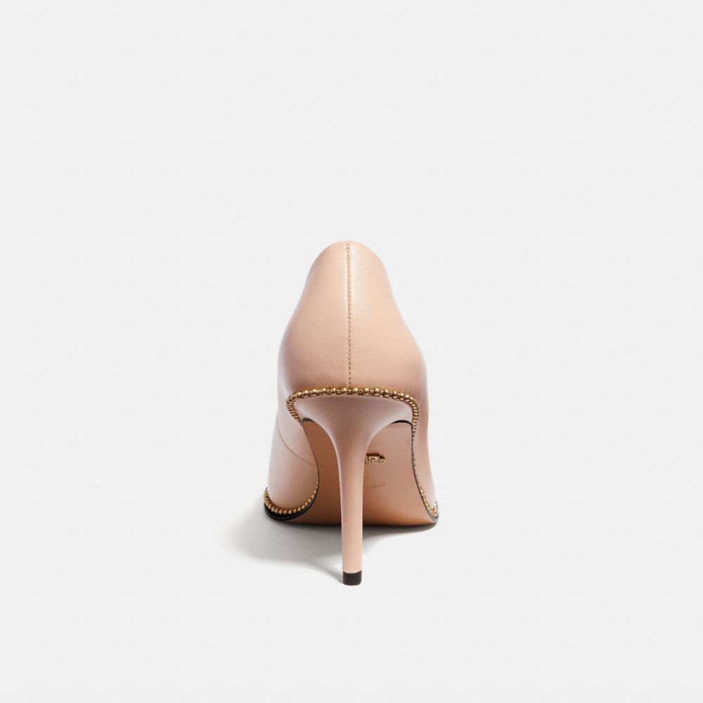 Női COACH® Waverly Pump Alkalmi Cipő Barna | HUMQQ333